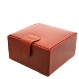 Chestnut Leather Jewellery Box