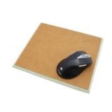Cobra Blue and Brown Leather Mouse Mat