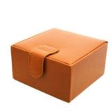 Tan Leather Jewellery Box