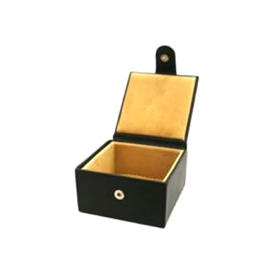 Black Small Jewellery Box Open