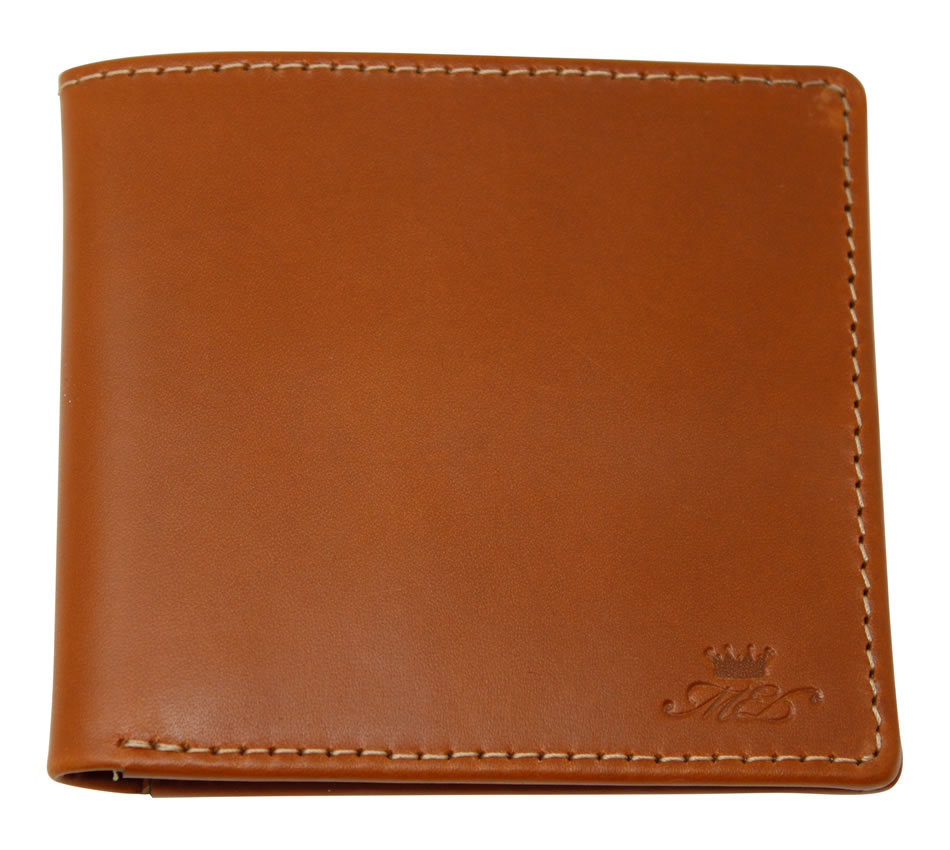 Luxury Tan Leather Billfold Wallet Luxury Leather Gifts