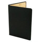 Black Leather Conference Folder