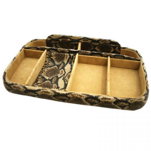 Cobra Natural Effect Leather Night Tray